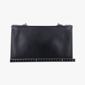 Vintage Valentino Rockstud Va Va Voom Black Leather  shoulderbag | stylenewstar