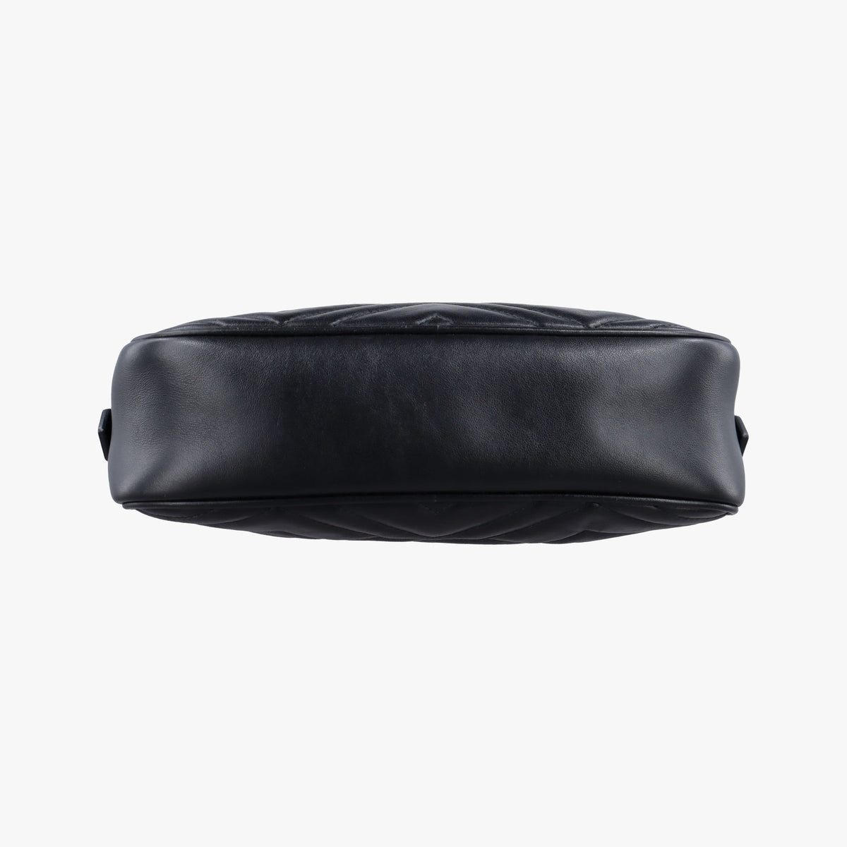 Pre-owned Gucci GG Marmont Black Leather 447632 shoulderbag | stylenewstar