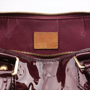Pre-owned Louis Vuitton Alma PM Amarante Vernis M91691 handbag | stylenewstar