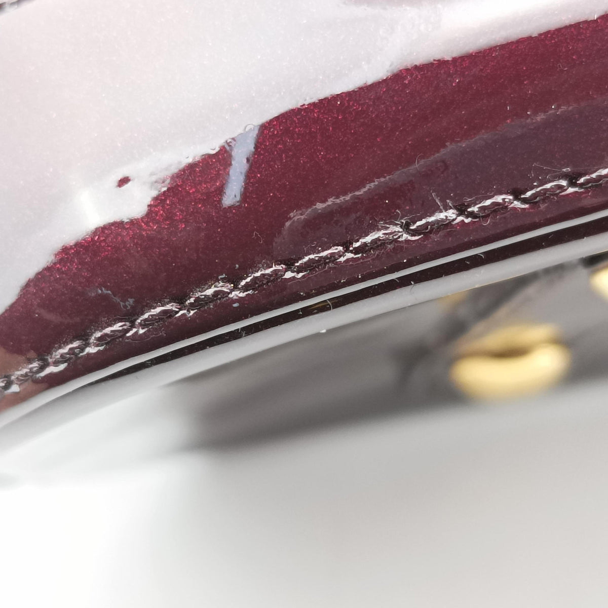 Pre-owned Louis Vuitton Alma PM Amarante Vernis M91691 handbag | stylenewstar