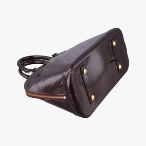 Pre-owned Louis Vuitton Alma PM Amarante Vernis M91691 handbag | stylenewstar