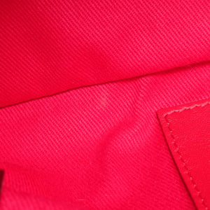 Secondhand Chanel Mademoiselle Bowling Red Patent A50557 shoulderbag | stylenewstar