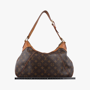 Pre-owned Louis Vuitton Thames GM Brown Monogram Canvas M56383 shoulderbag | stylenewstar