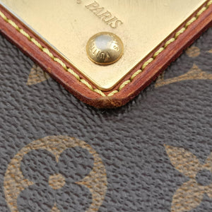 Pre-owned Louis Vuitton Thames GM Brown Monogram Canvas M56383 shoulderbag | stylenewstar