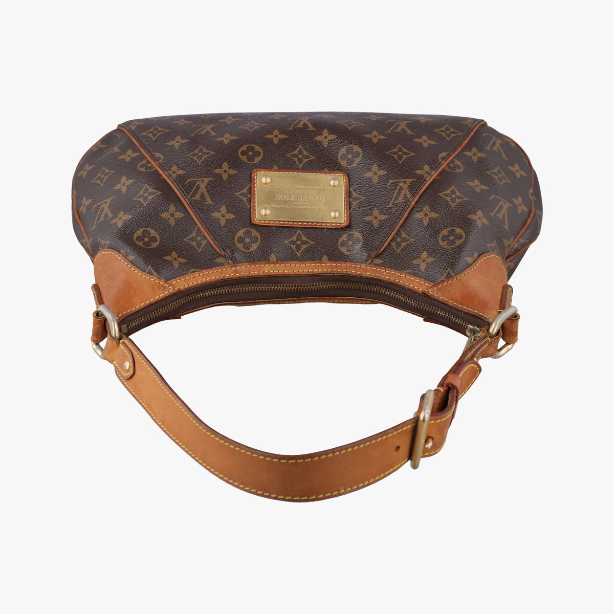 Pre-owned Louis Vuitton Thames GM Brown Monogram Canvas M56383 shoulderbag | stylenewstar
