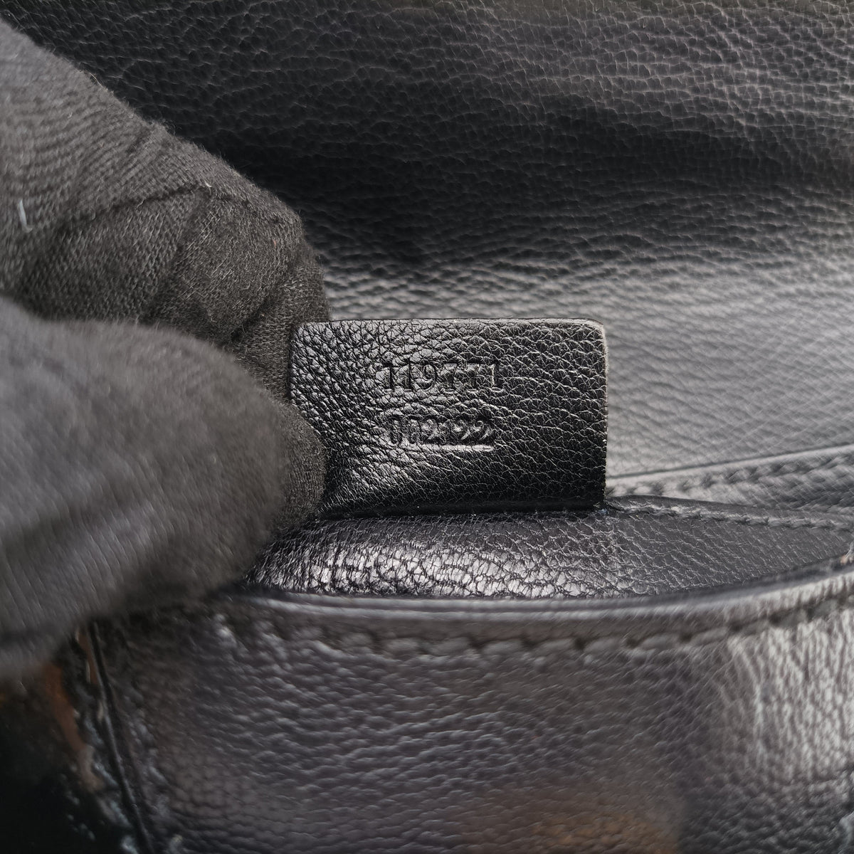 Pre-owned Gucci Horsebit Black Leather 119771 handbag | stylenewstar