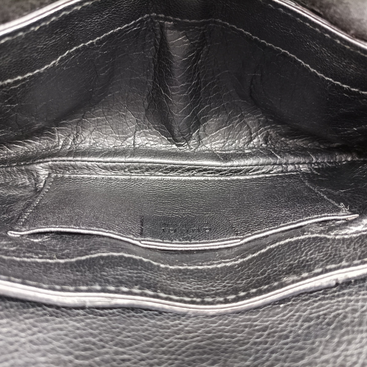 Pre-owned Gucci Horsebit Black Leather 119771 handbag | stylenewstar