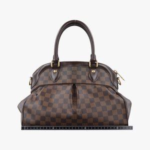 Pre-owned Louis Vuitton TREVI PM EBENE Damier Canvas N51997 handbag | stylenewstar