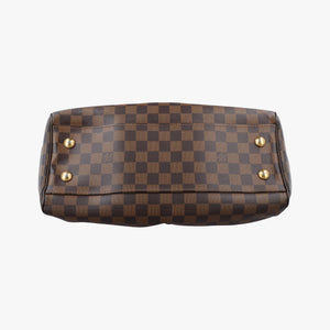 Pre-owned Louis Vuitton TREVI PM EBENE Damier Canvas N51997 handbag | stylenewstar