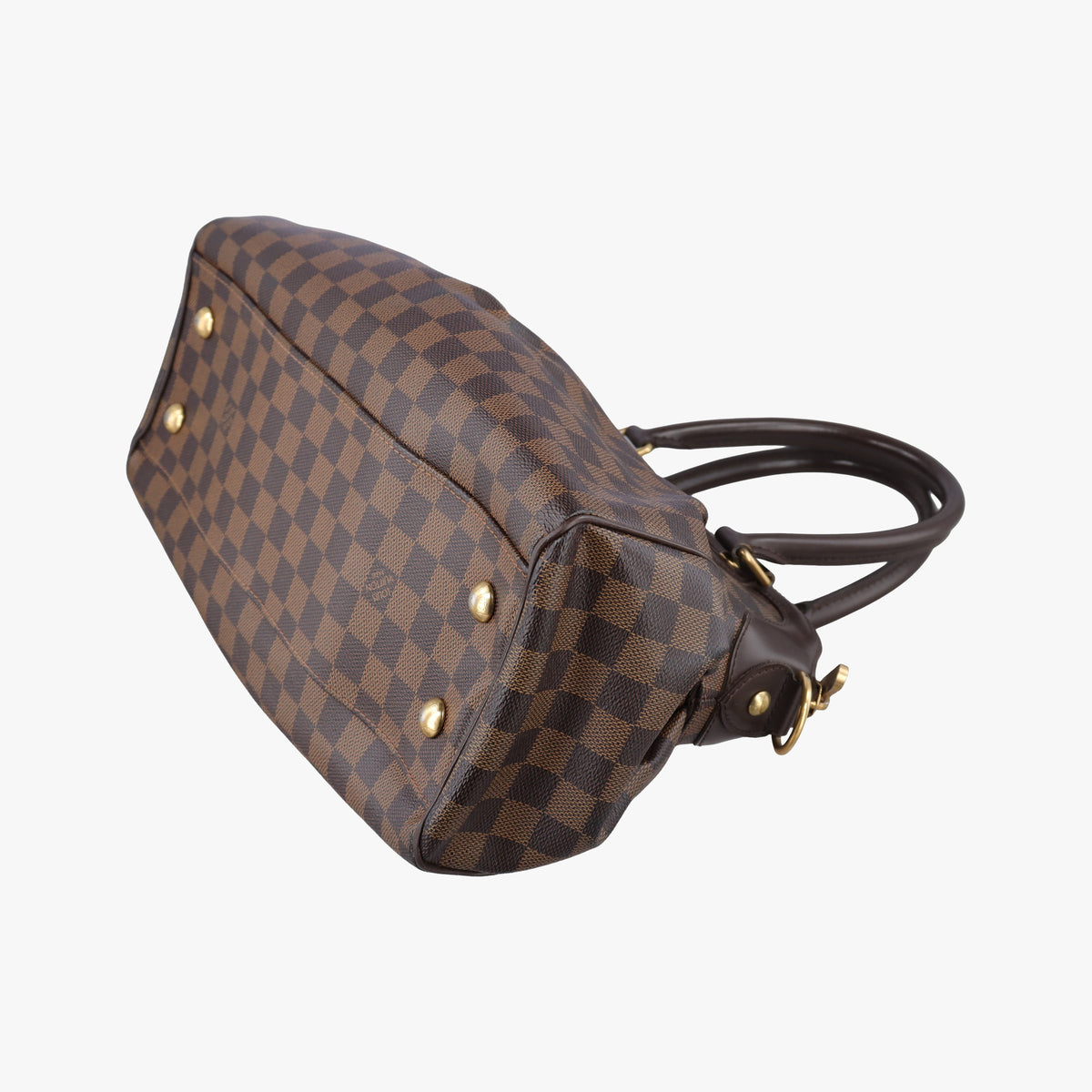 Pre-owned Louis Vuitton TREVI PM EBENE Damier Canvas N51997 handbag | stylenewstar