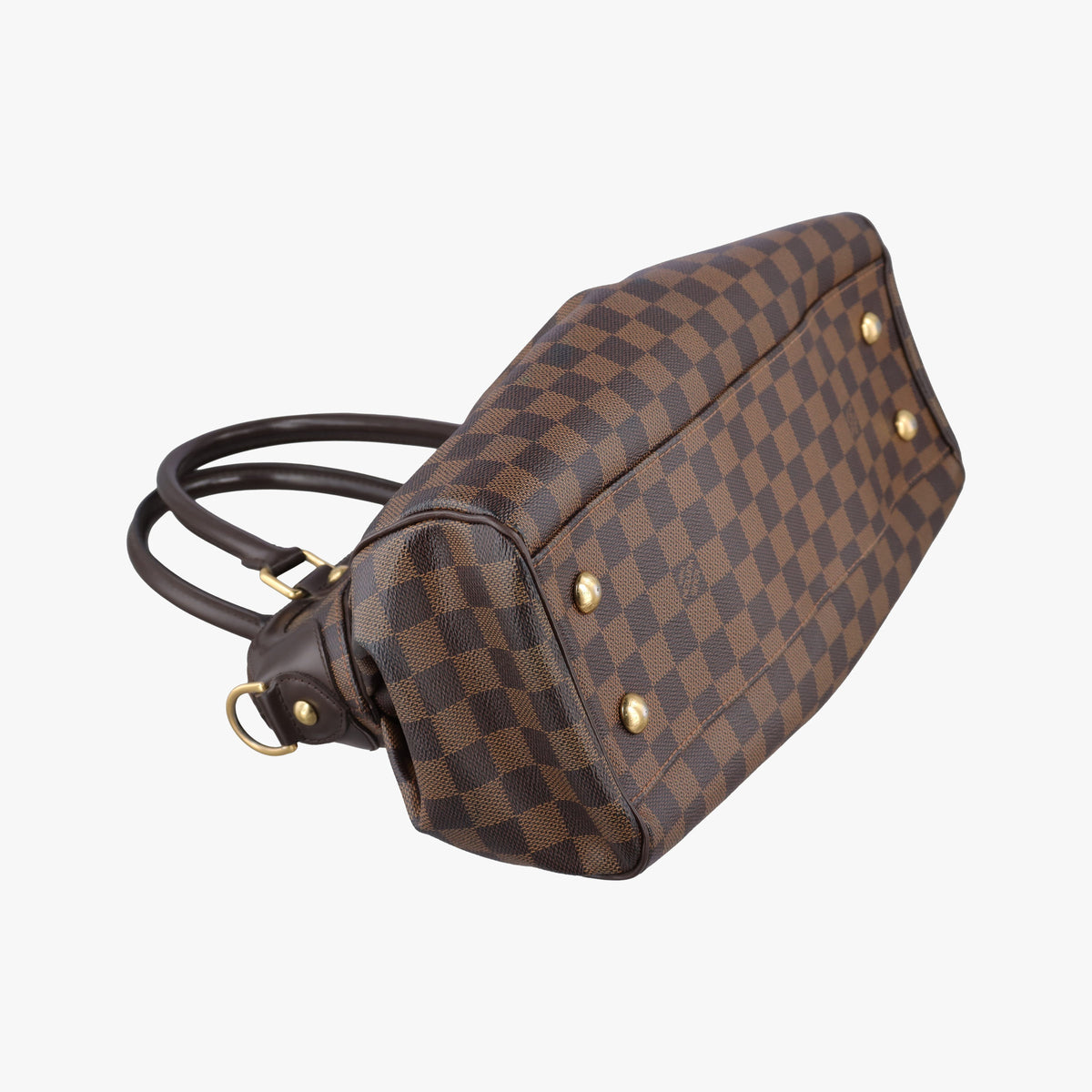 Pre-owned Louis Vuitton TREVI PM EBENE Damier Canvas N51997 handbag | stylenewstar