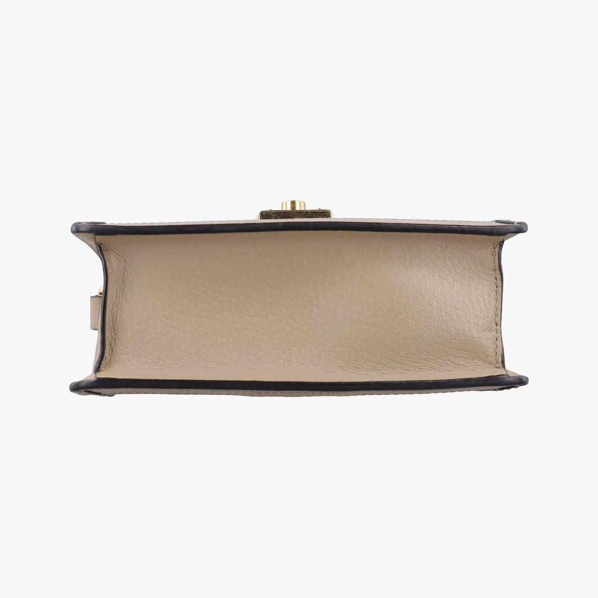 Pre-owned Gucci Ophidia GG Mini Beige × Ebony PVC coated canvas× Leather 696180 shoulderbag | stylenewstar