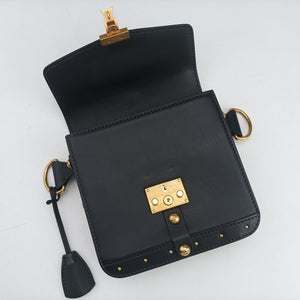 Secondhand Christian Dior Dioraddict Navy Leather  shoulderbag | stylenewstar