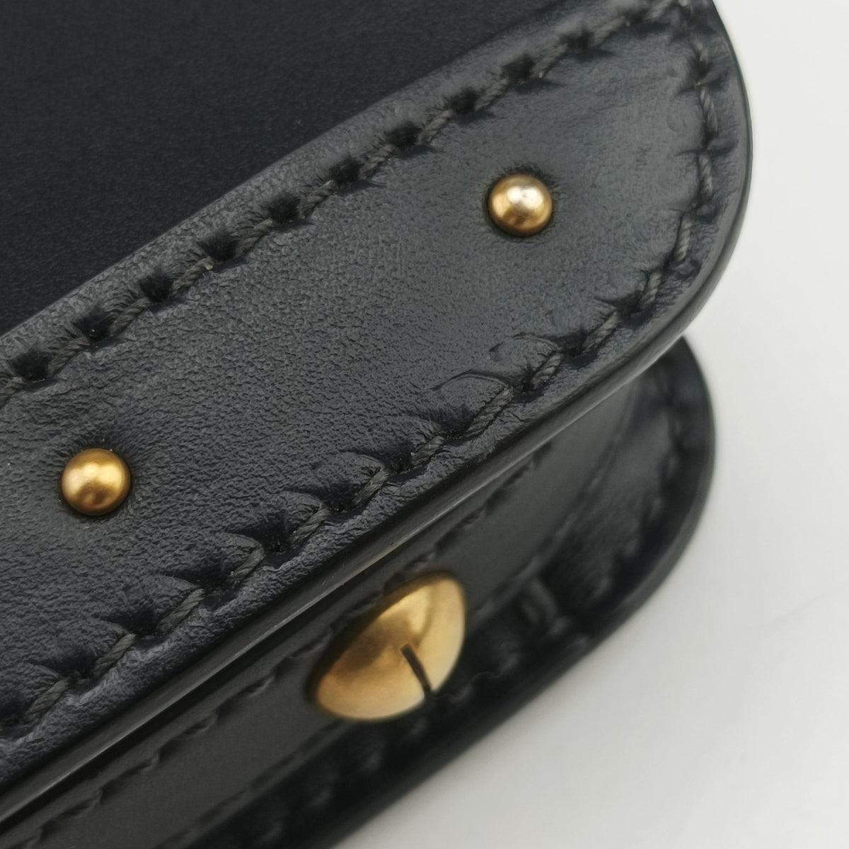 Secondhand Christian Dior Dioraddict Navy Leather  shoulderbag | stylenewstar