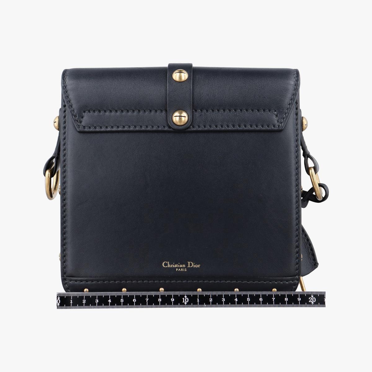 Secondhand Christian Dior Dioraddict Navy Leather  shoulderbag | stylenewstar