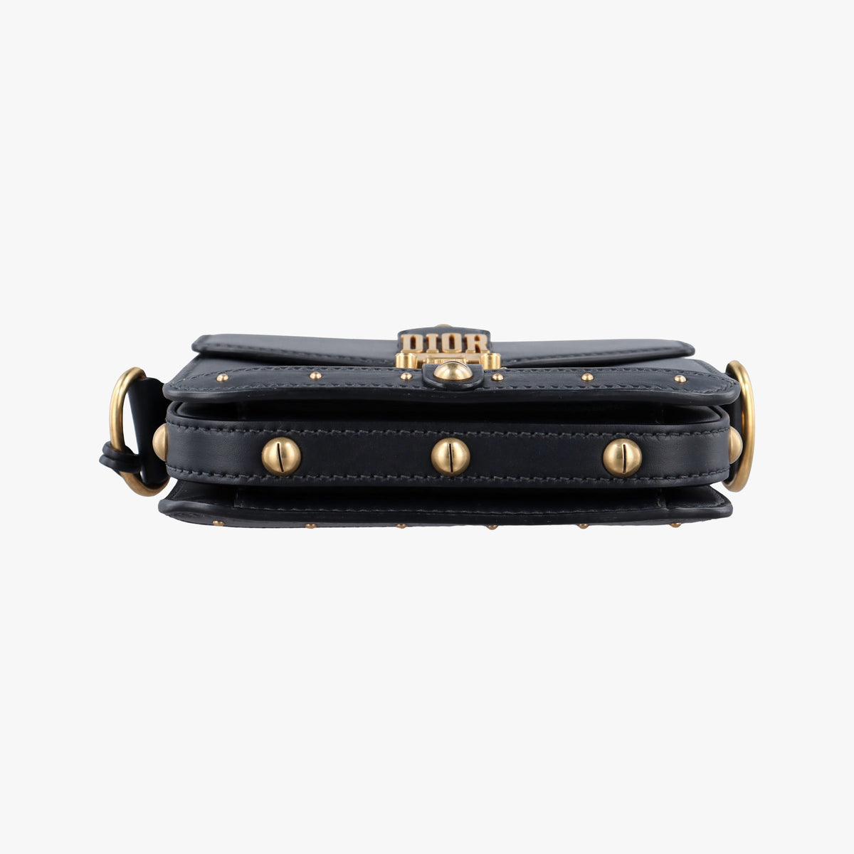 Secondhand Christian Dior Dioraddict Navy Leather  shoulderbag | stylenewstar