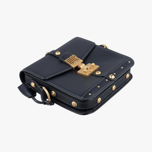Secondhand Christian Dior Dioraddict Navy Leather  shoulderbag | stylenewstar