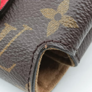 Secondhand Louis Vuitton MARIGNAN Brown×COQUELICOT Monogram Canvas×calf leather M44544 handbag | stylenewstar