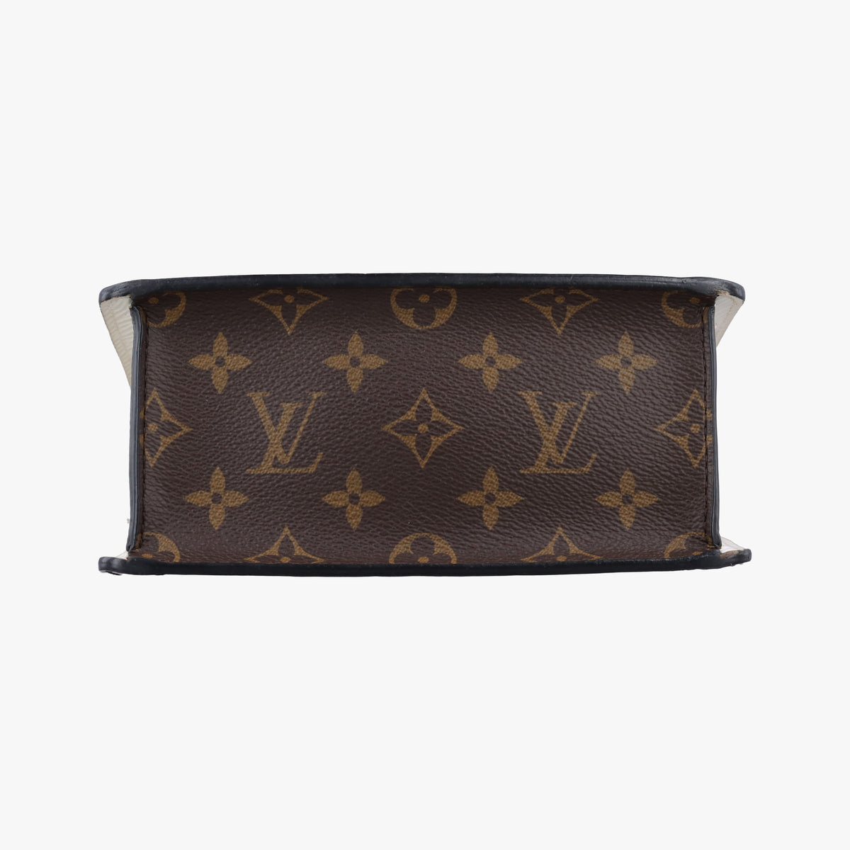 Pre-owned Louis Vuitton Spring Street PM BLACK×Brown×white Vernis×Epi×Monogram Canvas M90375 shoulderbag | stylenewstar
