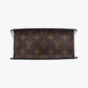 Pre-owned Louis Vuitton Spring Street PM BLACK×Brown×white Vernis×Epi×Monogram Canvas M90375 shoulderbag | stylenewstar