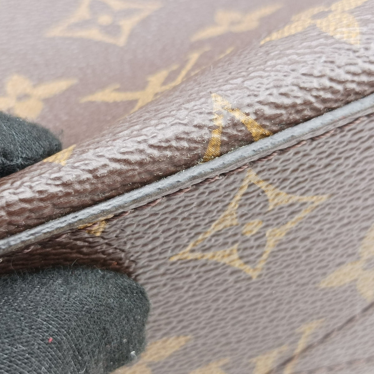 Pre-owned Louis Vuitton MONTAIGNE MM BROWN Monogram Canvas M41056 shoulderbag | stylenewstar