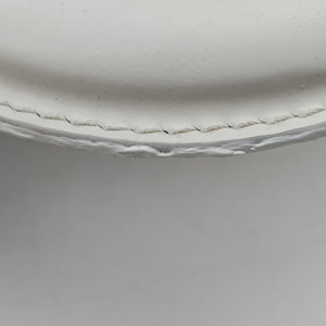 Pre-owned Christian Dior Gambler Dice Tortter White canvas  handbag | stylenewstar