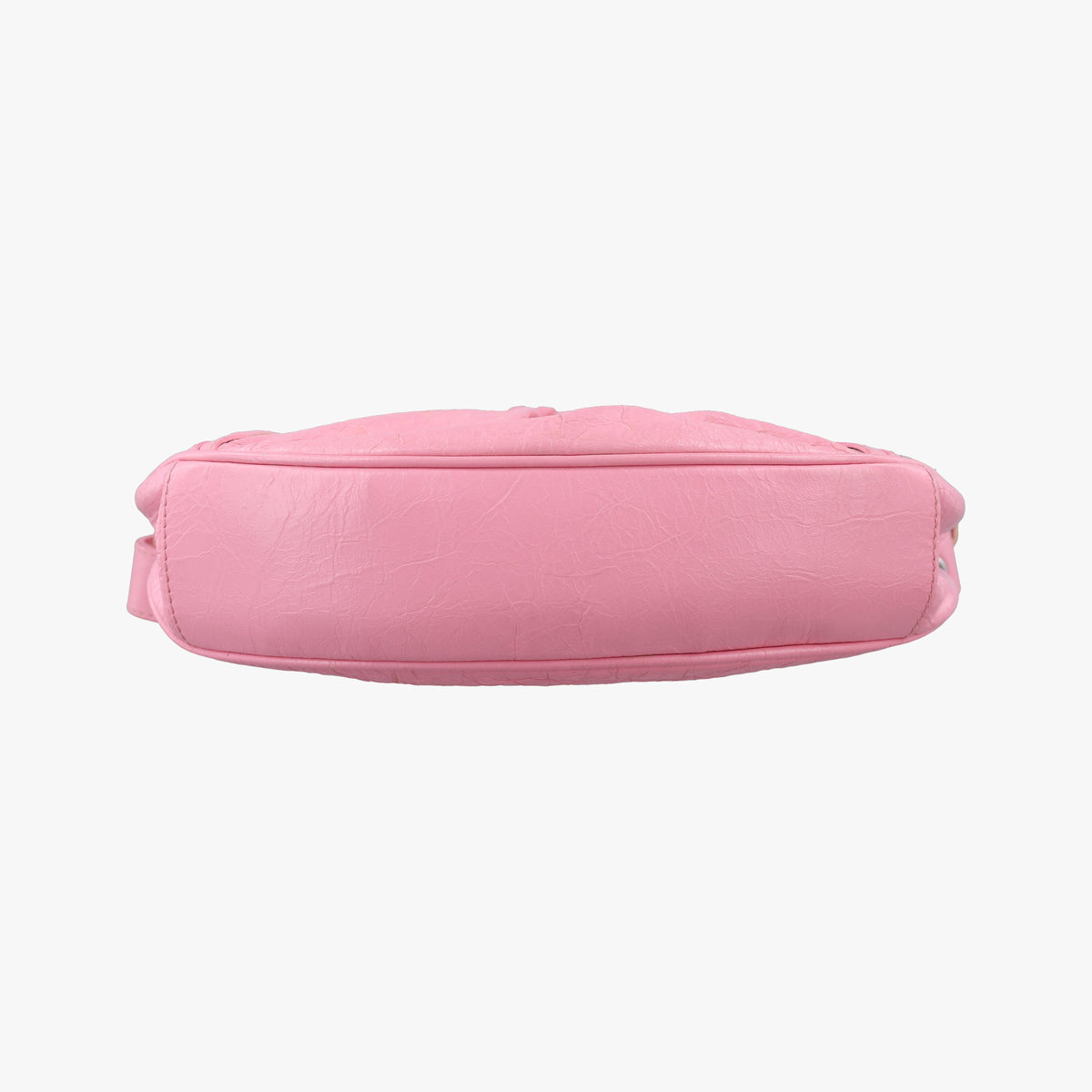 Pre-owned Balenciaga Le Cagole Pink lambskin  shoulderbag | stylenewstar