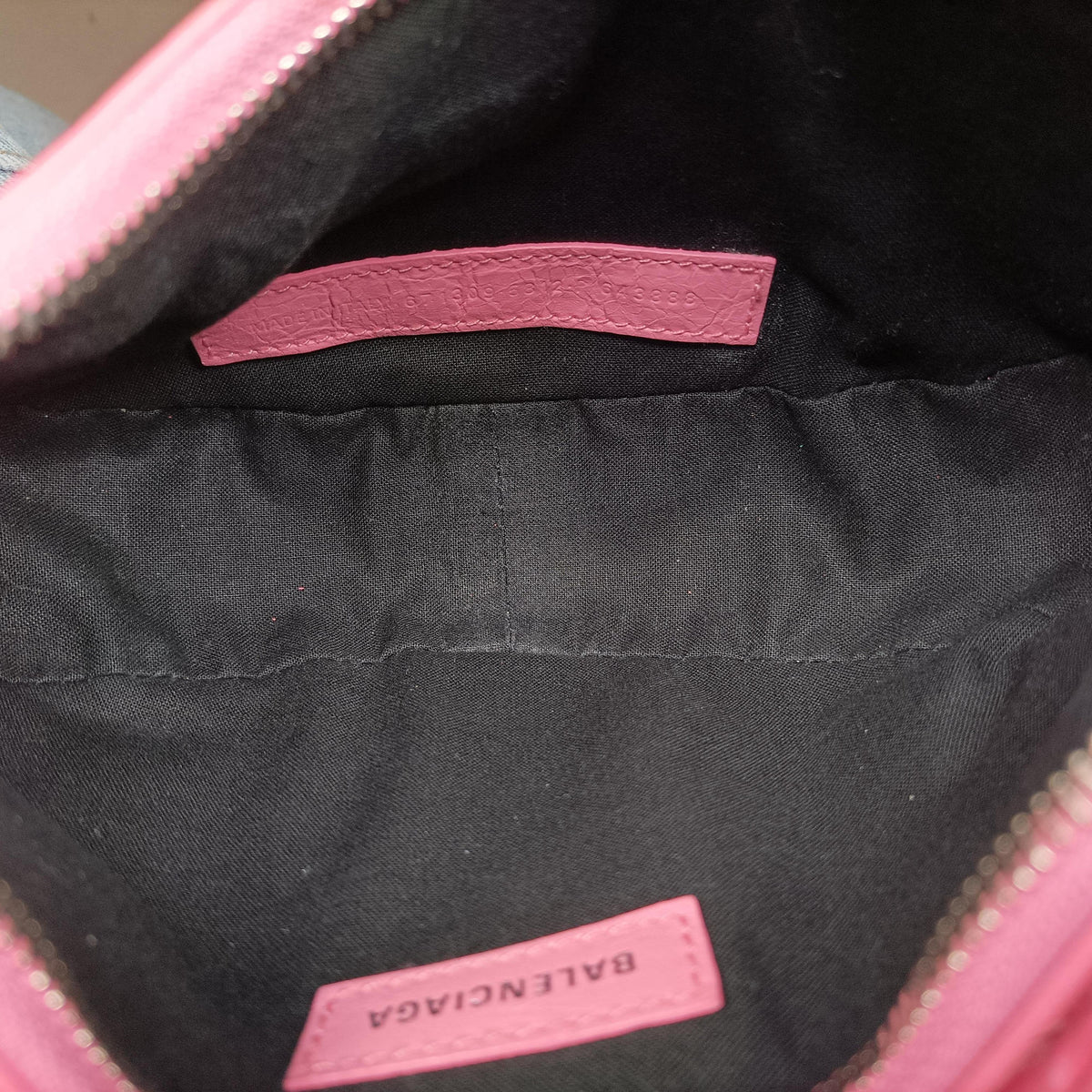 Pre-owned Balenciaga Le Cagole Pink lambskin  shoulderbag | stylenewstar