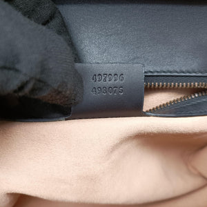 Pre-owned Gucci Osiride GG Supreme beige×Black×Golden PVC coated canvas×leather 497996 shoulderbag | stylenewstar