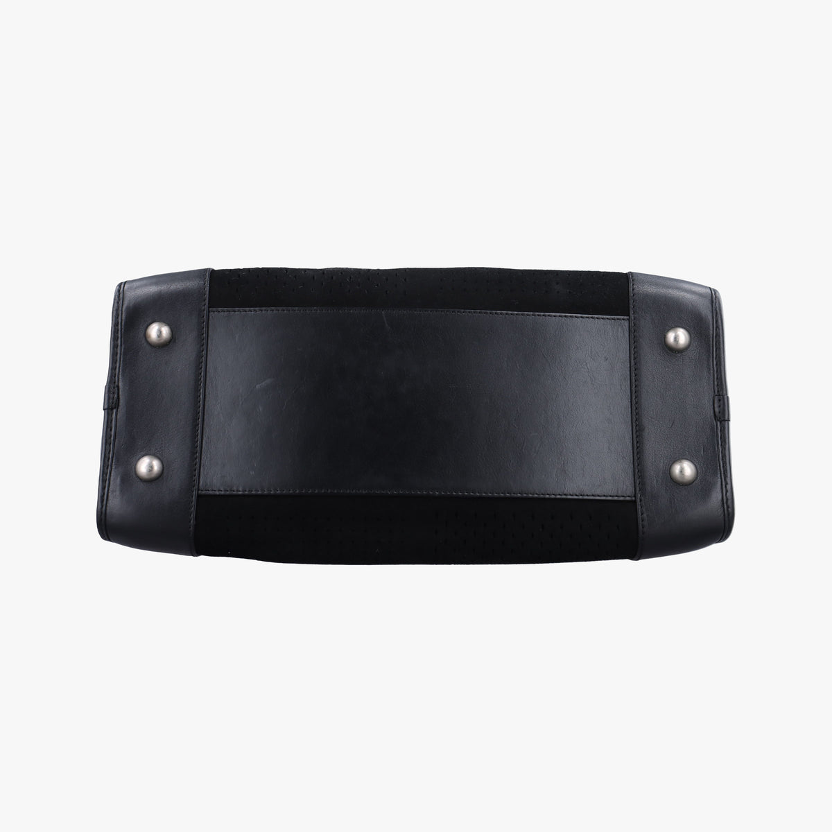 Secondhand Loewe Amazona Black Suede×leather  handbag | stylenewstar