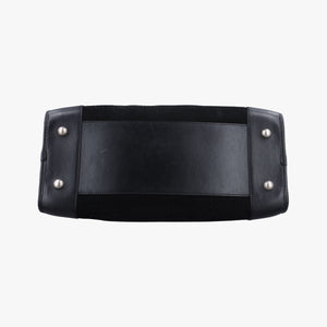 Secondhand Loewe Amazona Black Suede×leather  handbag | stylenewstar