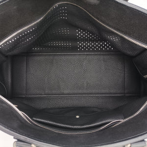 Secondhand Loewe Amazona Black Suede×leather  handbag | stylenewstar