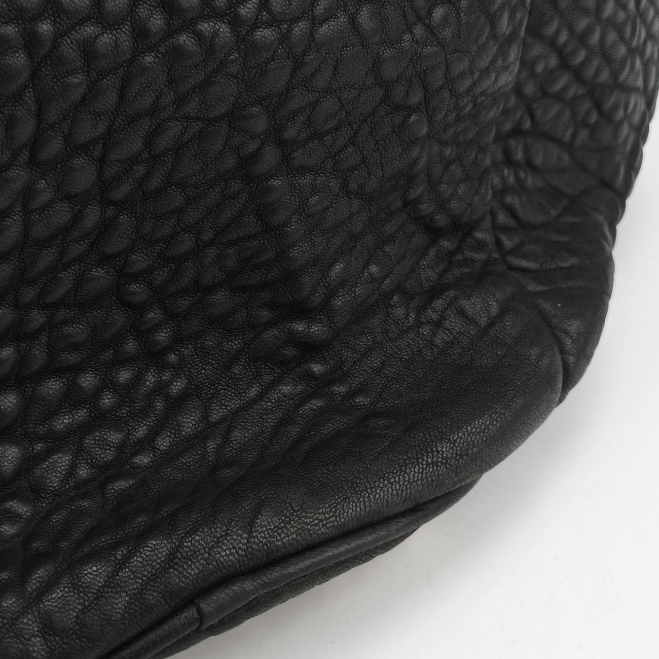 Pre-owned Alexander Wang Diego Black leather  shoulderbag | stylenewstar