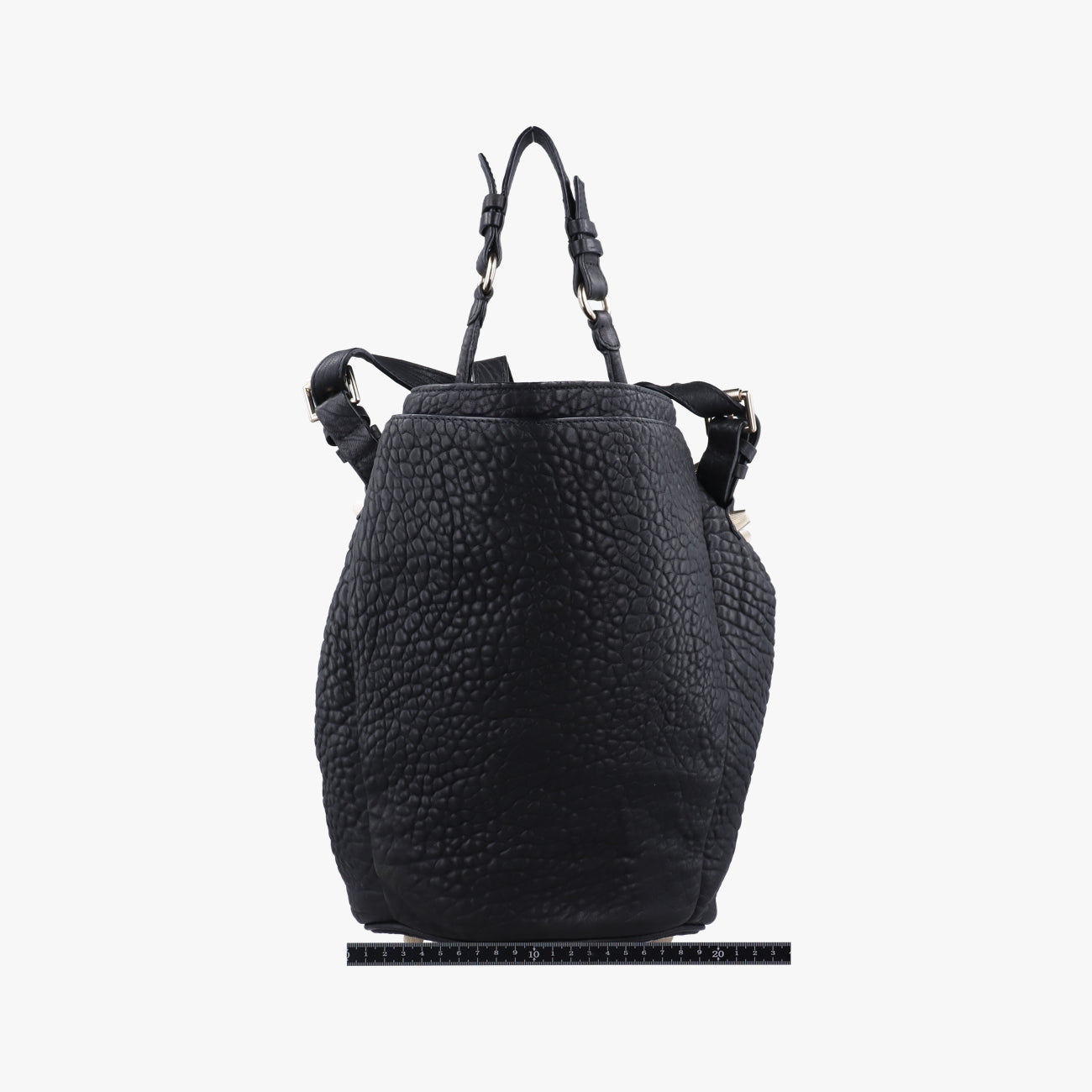 Pre-owned Alexander Wang Diego Black leather  shoulderbag | stylenewstar