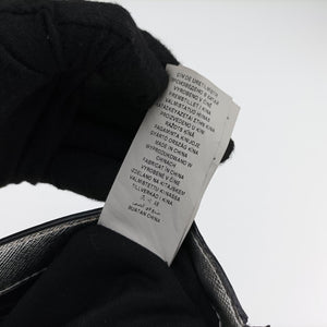 Pre-owned VERSUS Lion Head Silver Saffiano Leather  shoulderbag | stylenewstar