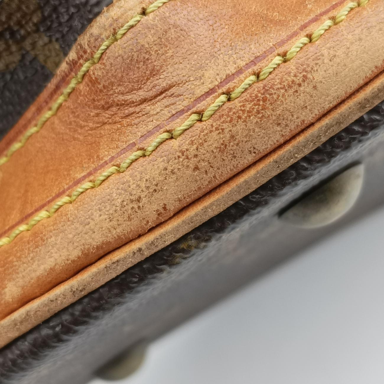 Pre-owned Louis Vuitton Bucket PM Brown Monogram Canvas M42238 handbag | stylenewstar