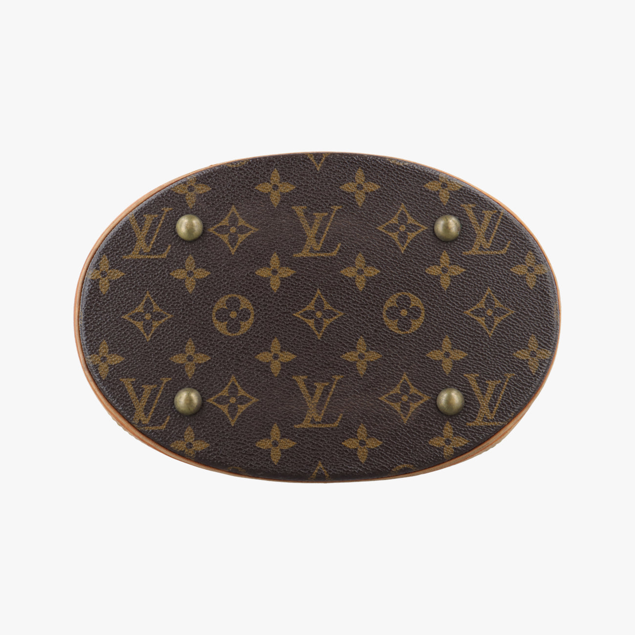 Pre-owned Louis Vuitton Bucket PM Brown Monogram Canvas M42238 handbag | stylenewstar