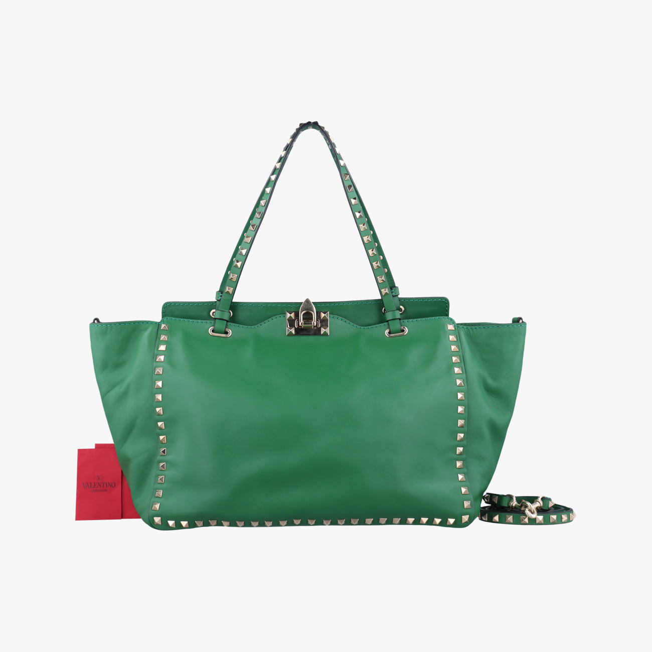 RockstudGreenLeatherLot number unknown