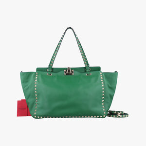 RockstudGreenLeatherLot number unknown