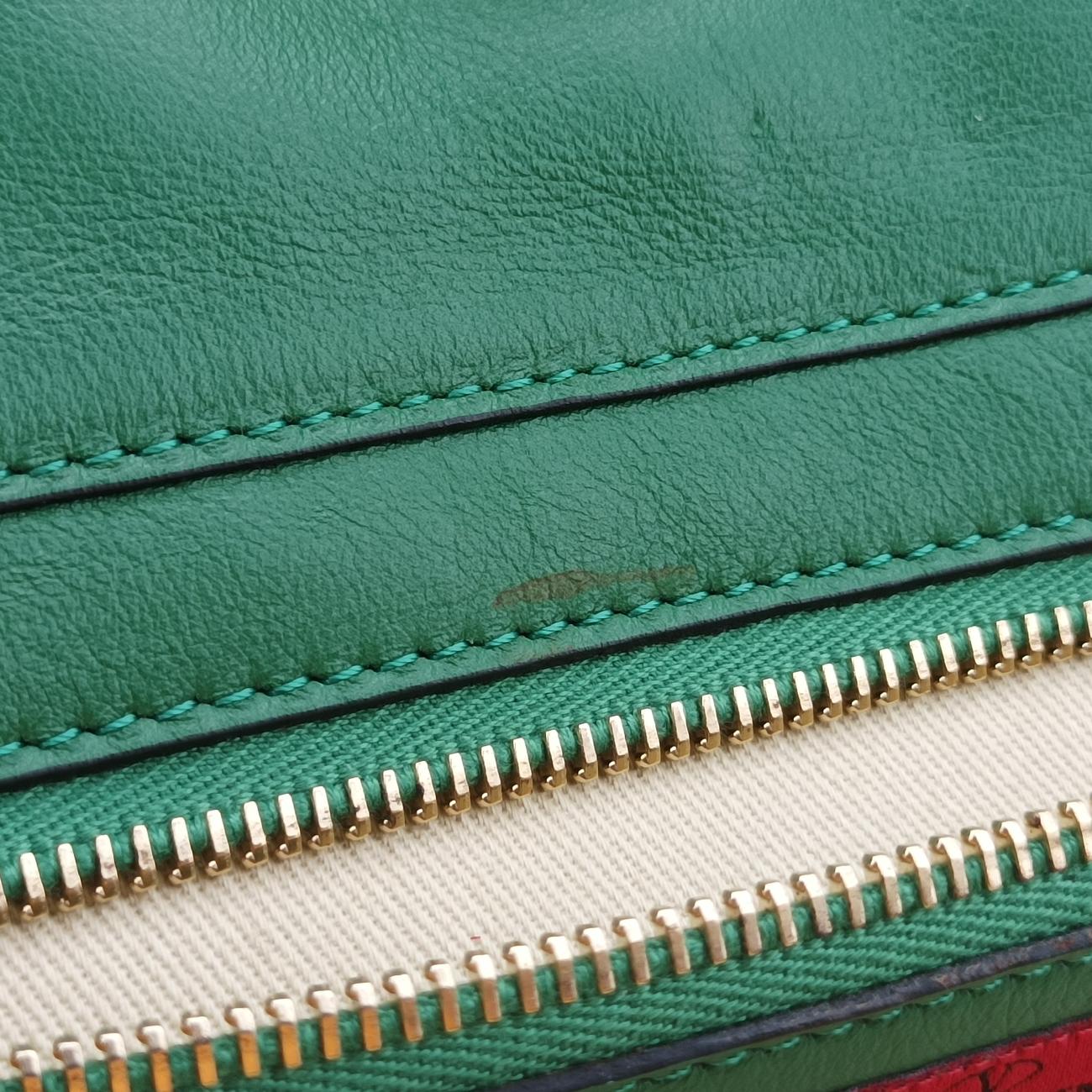 RockstudGreenLeatherLot number unknown