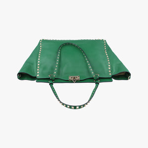 RockstudGreenLeatherLot number unknown
