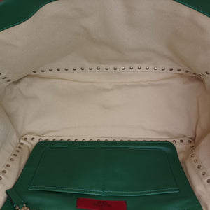 RockstudGreenLeatherLot number unknown