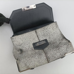 Secondhand Alexander Wang Flap Black×white Leather  crossbodybag | stylenewstar