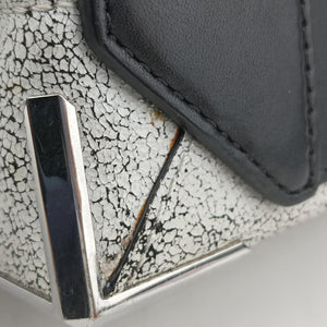 Secondhand Alexander Wang Flap Black×white Leather  crossbodybag | stylenewstar