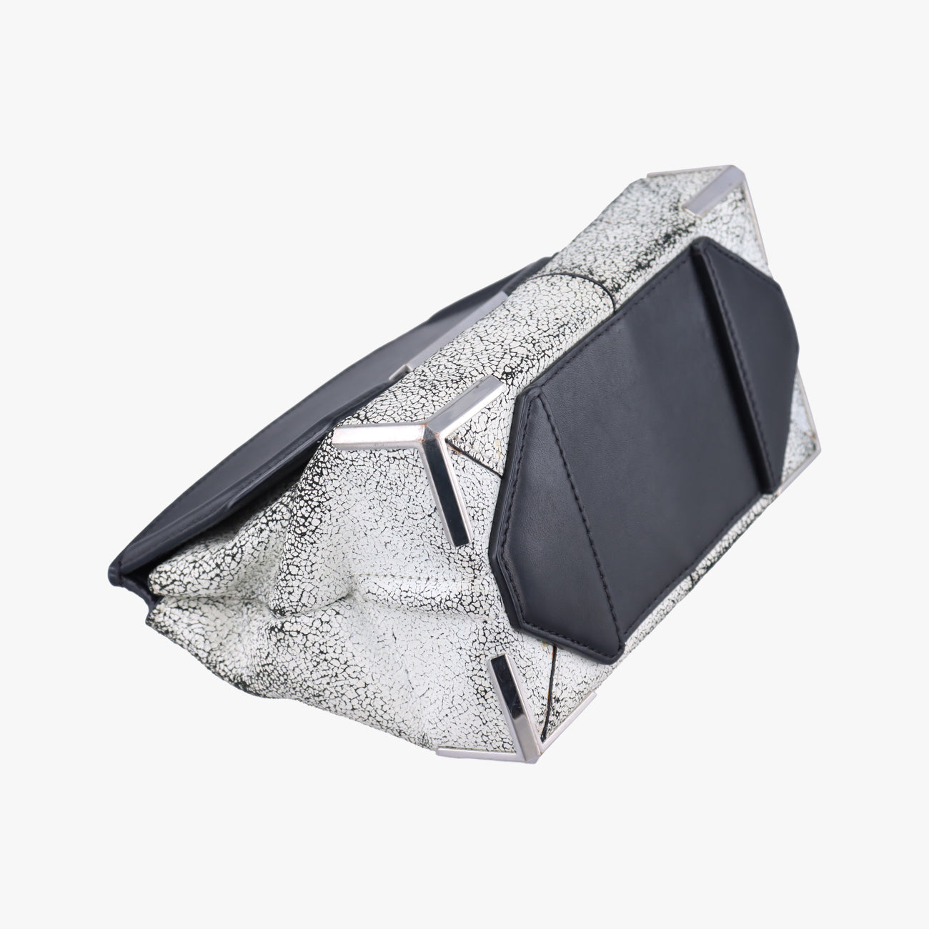 Secondhand Alexander Wang Flap Black×white Leather  crossbodybag | stylenewstar