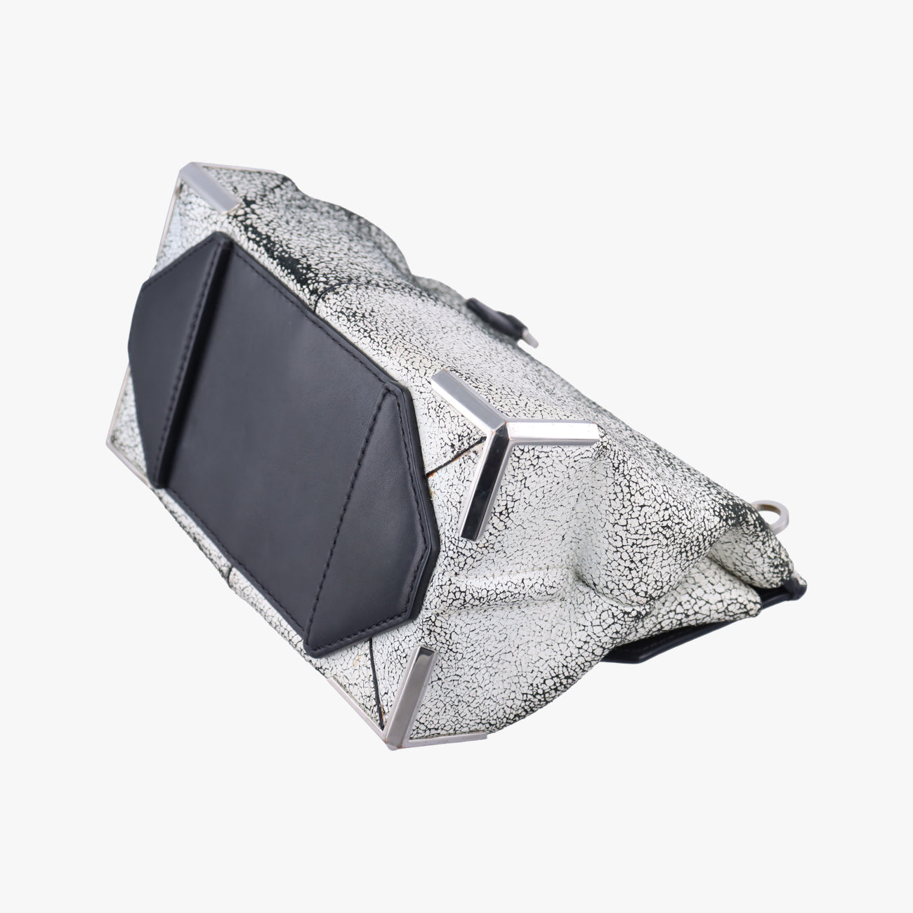 Secondhand Alexander Wang Flap Black×white Leather  crossbodybag | stylenewstar