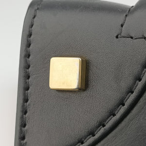 Luggage Mini Shopper Black x Blue x Red Leather x Ponyhair U-GA-0123