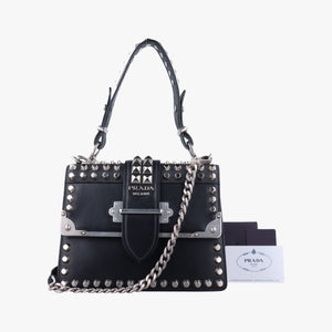 Cahier Black Leather 25