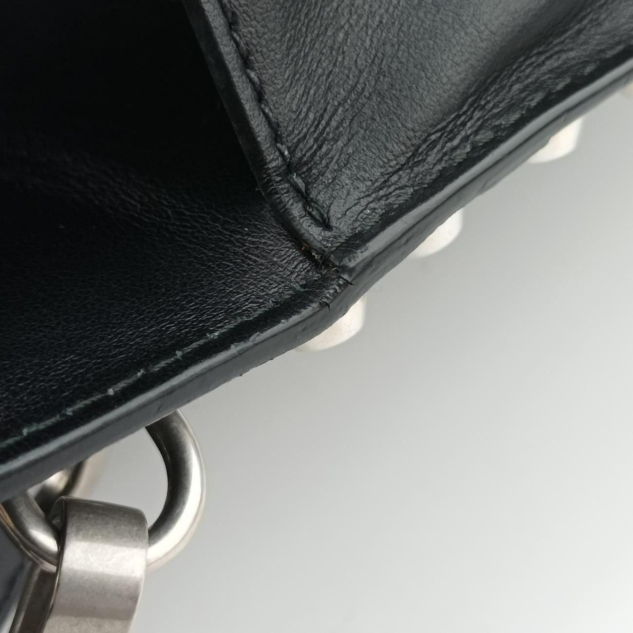 Cahier Black Leather 25