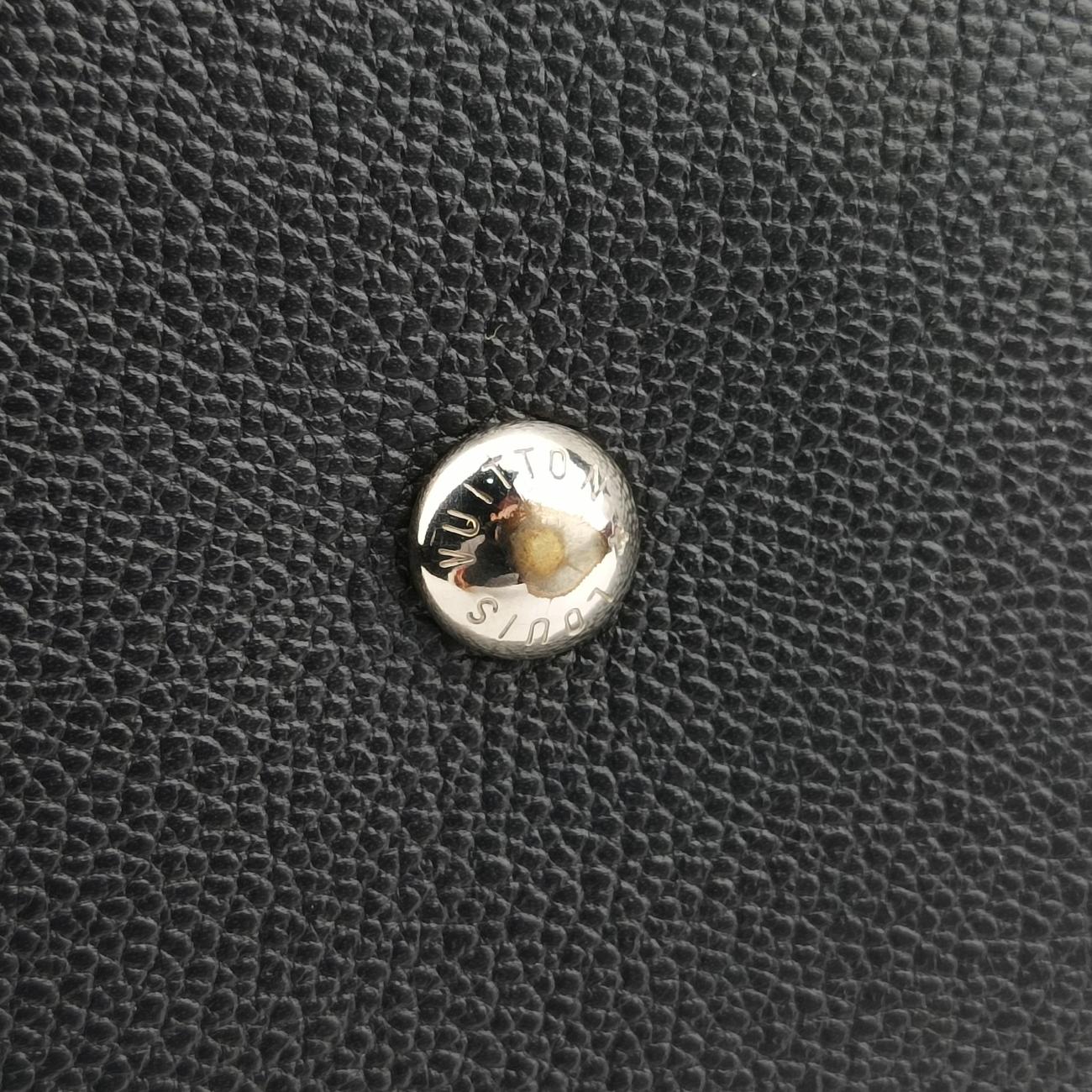 Very Zip Tote Noir leather M54147 DR4117